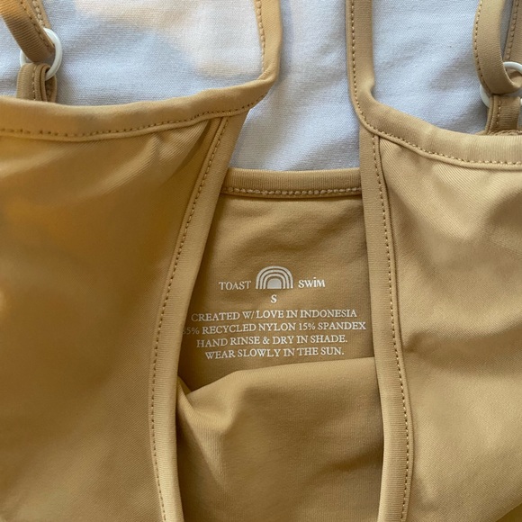 Toast Swim One Piece - Picture 2 of 3